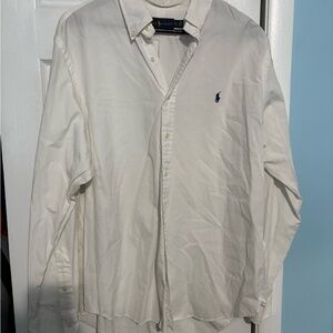 Polo by Ralph Lauren Men's White Shirt